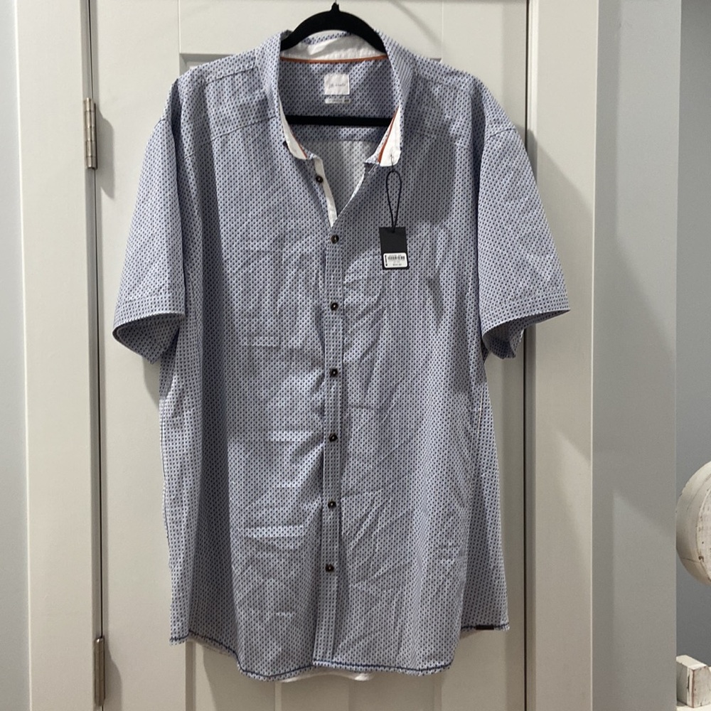 J.B. HOLT Athletic Performance Stretch Shirt BUTTON DOWN 3XL NWT
J.B. HOLT